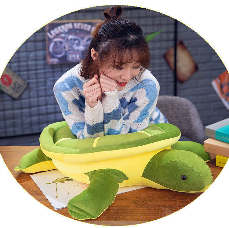 Soft plush turtle in kids room image 7