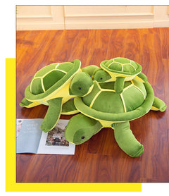 Realistic plush turtle toy image 9