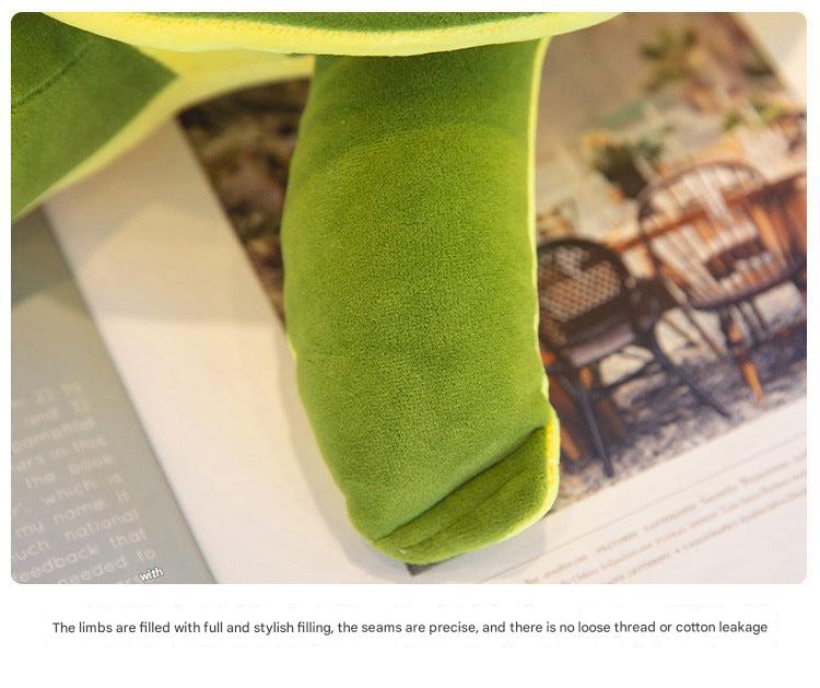 Cute stuffed turtle animal pillow image 2