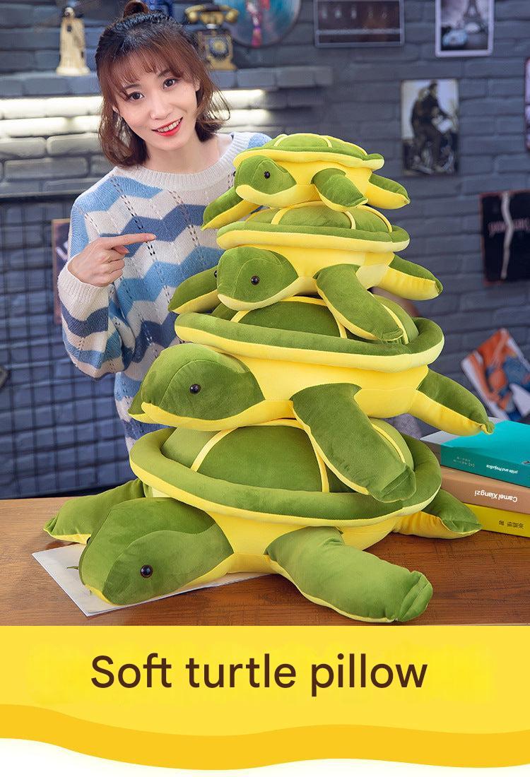 Soft plush turtle in kids room image 7