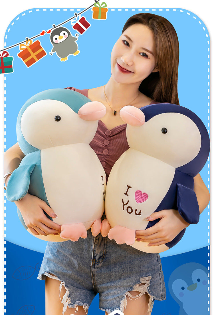 Cuddly Penguin with kids playing image 10