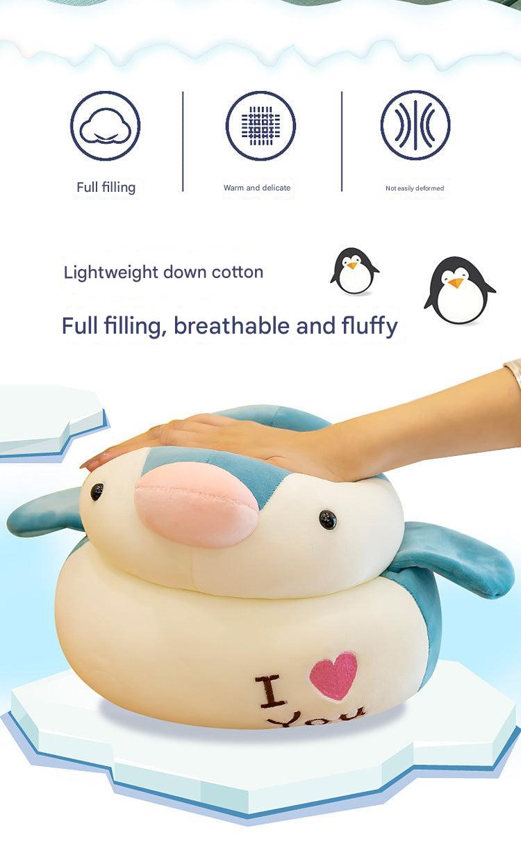Close up of Cuddly Penguin Plush Toy image 2