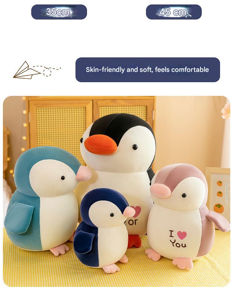 Close up of Cuddly Penguin Plush Toy image 2