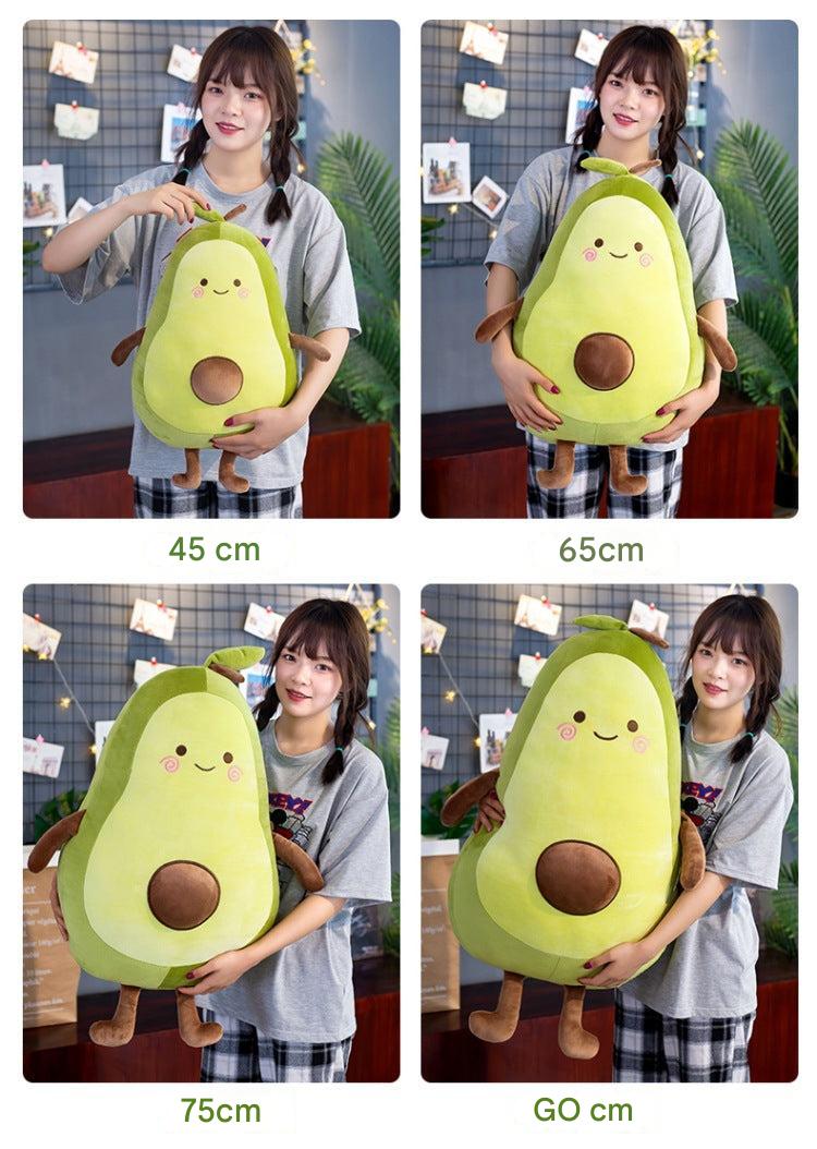 Avocado Plush Doll in a playful setting