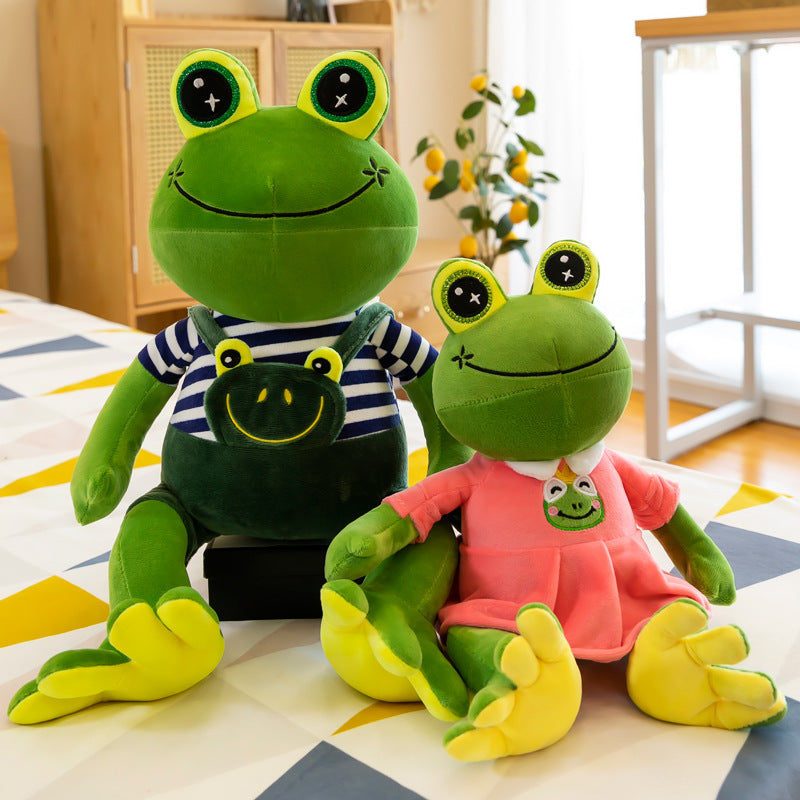 Adorable frog plush for children and couples