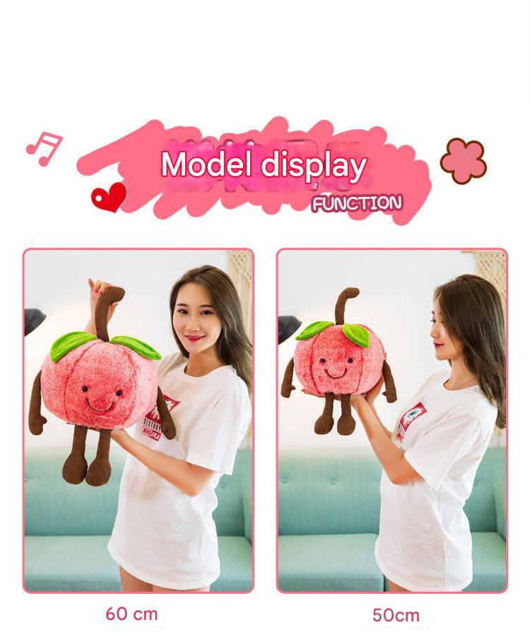 Cherry Watermelon Plush Toy showcasing vibrant design