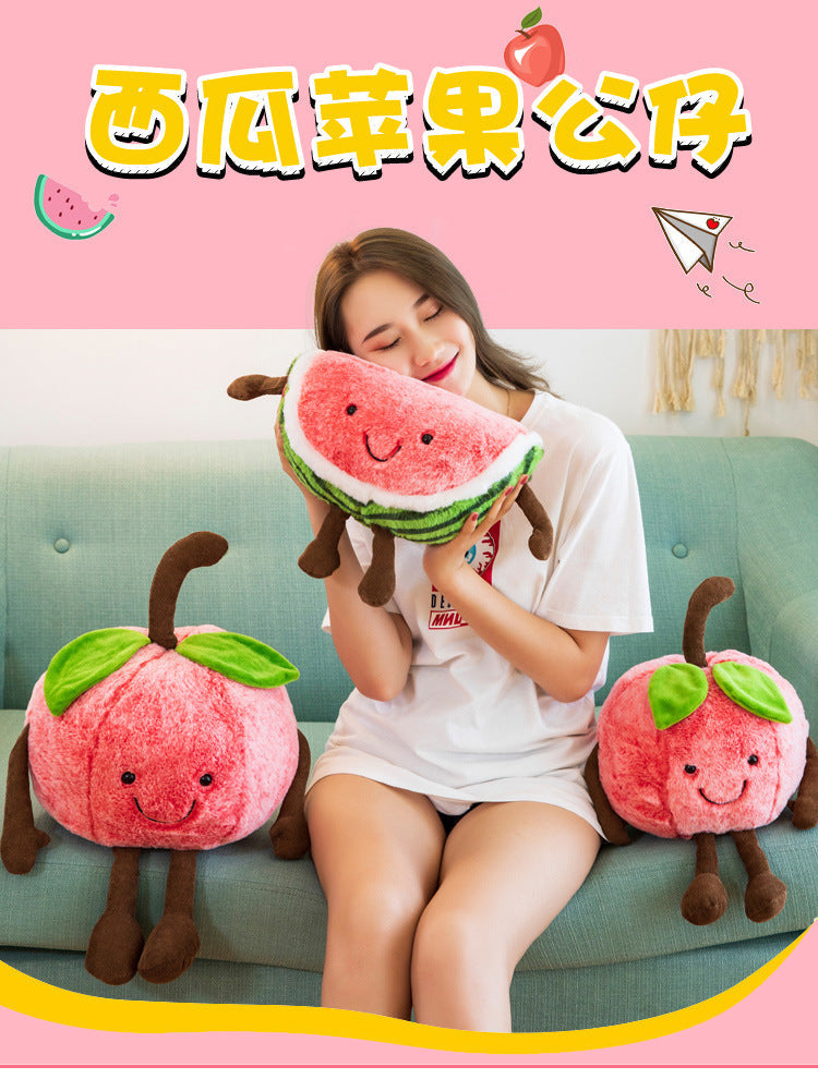 Cherry Watermelon Plush Toy ideal for gifting