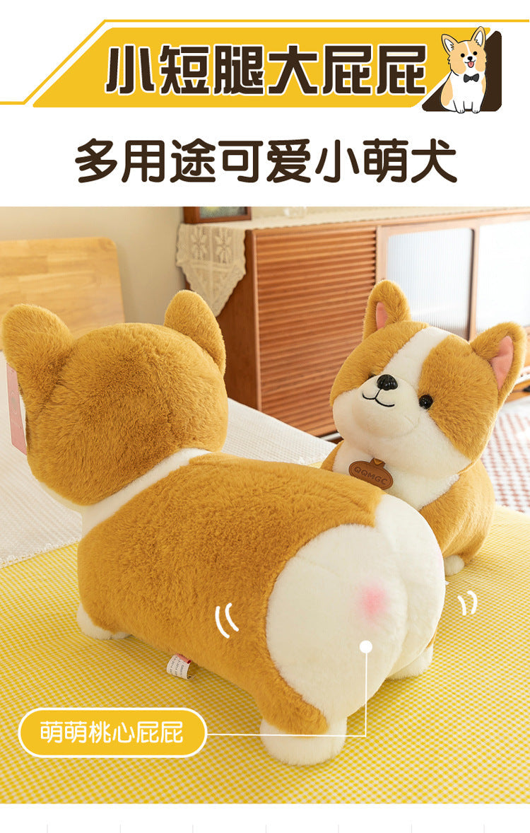 Cuddly Corgi pillow for comfortable moments