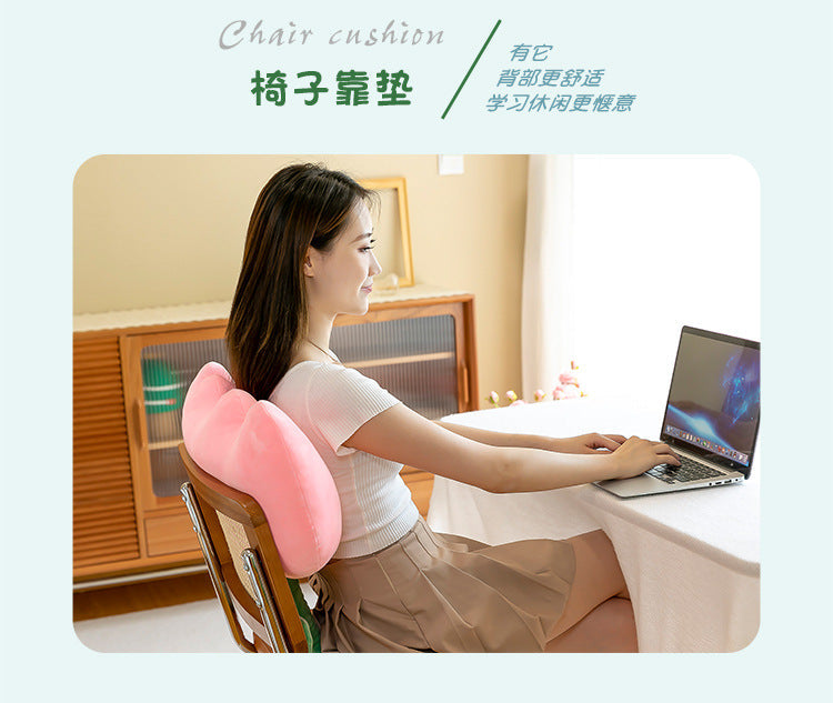 Cute Tulip Plush Pillow flower shape design