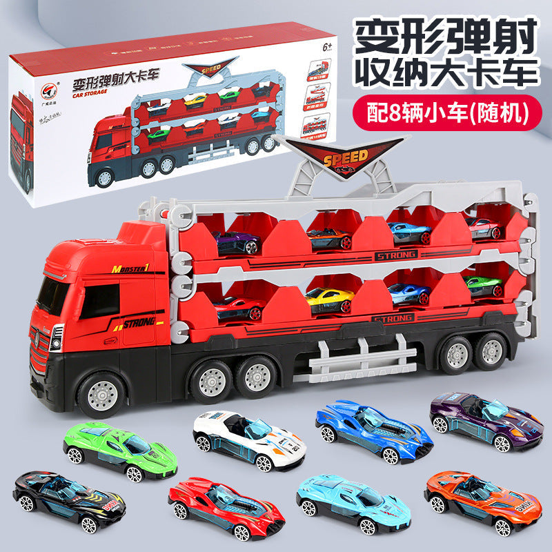 Children playing with Toy Truck