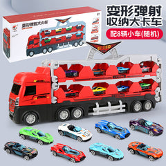 Children playing with Toy Truck