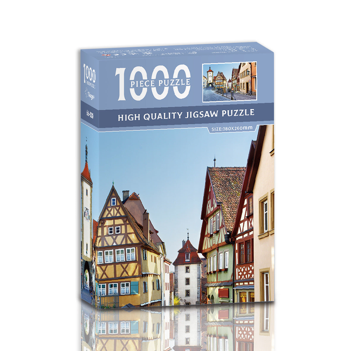 Adult jigsaw puzzle with oil painting design