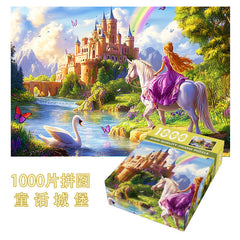 High-quality cardboard jigsaw puzzle pieces