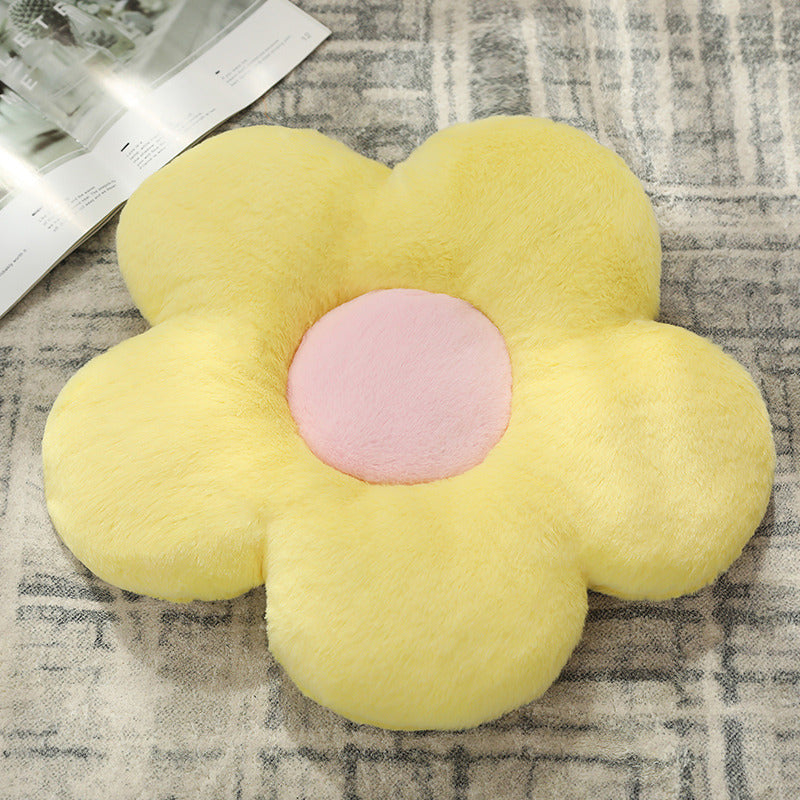 Plush pillows enhancing home decor