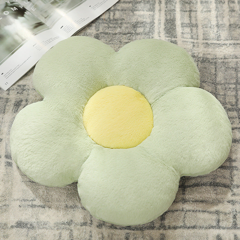 Vibrant sunflower decorative pillow