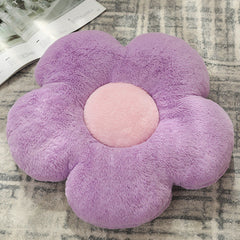Cushion pillow with sunflower print design