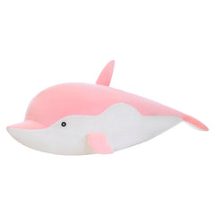 Large dolphin plush toy measuring 60cm