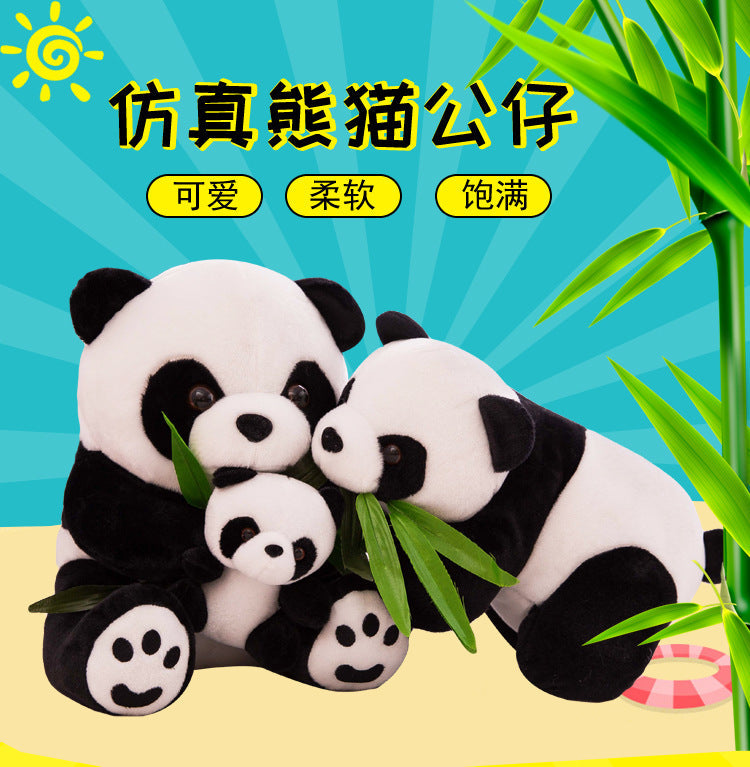 Adorable panda plush for kids