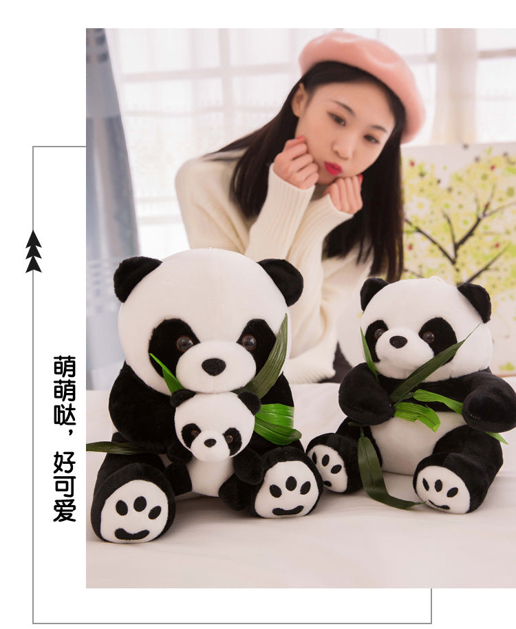 Panda teddy bear gift set