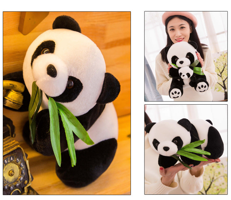 Adorable panda plush for kids