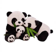 Panda stuffed animal isolated