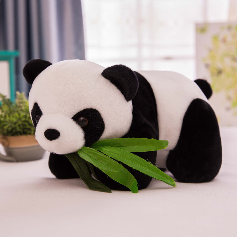 Panda plush toy for playtime