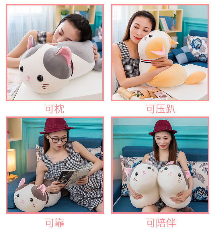 Pastel shaded kittens plush toys