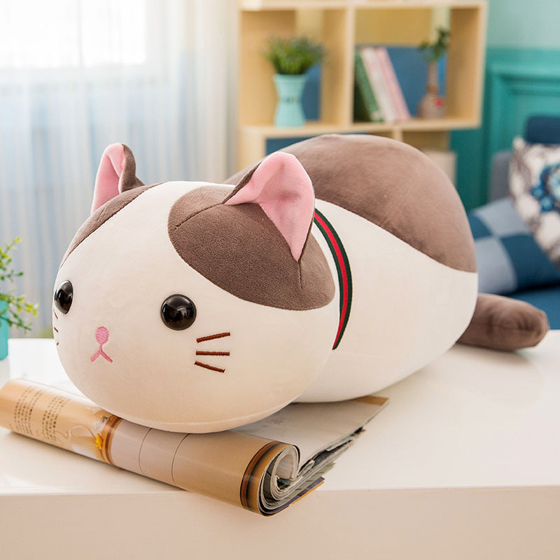 Cute dessert theme cat plush side
