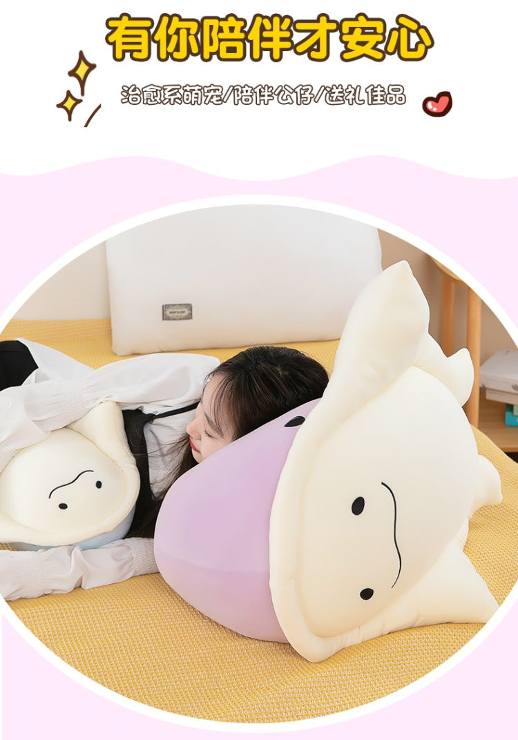 Ray Fish Plush Toy Pillow side view