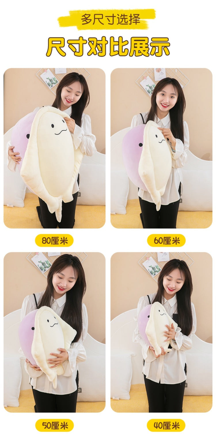 Ray Fish Plush Toy Pillow side view