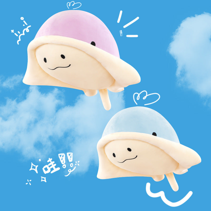 Ray Fish Plush Toy Pillow side view