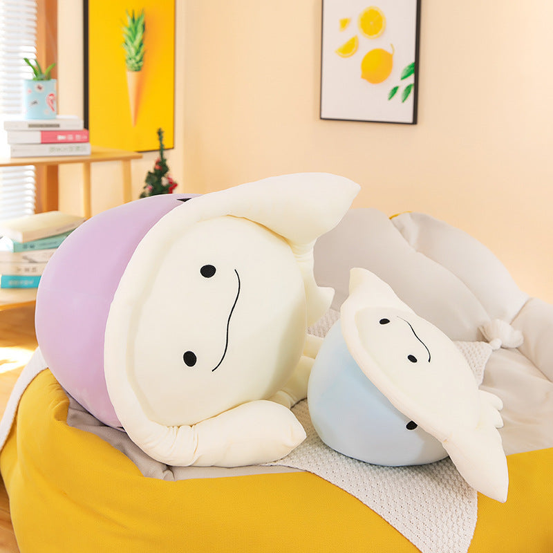 Ray Fish Plush Toy Pillow close-up details