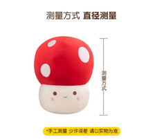 Charming Red Mushroom Figurine on shelf