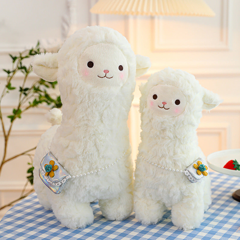 various alpaca toy colour options