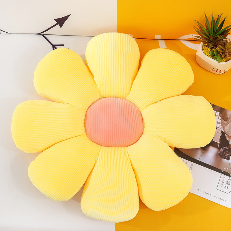Floral Daisy Cushion Plush Toy for decoration