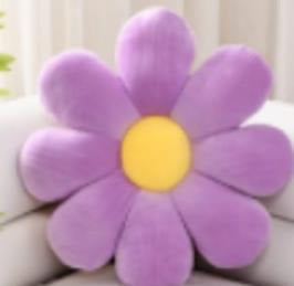 Floral Daisy Cushion Plush Toy side view