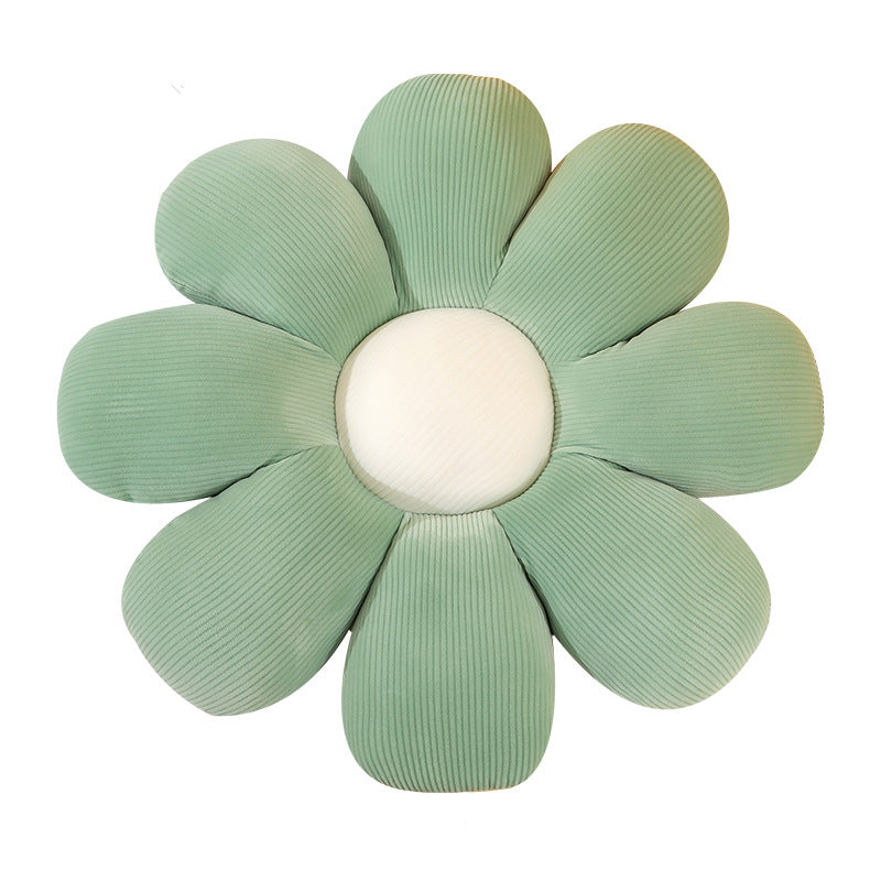 Floral Daisy Cushion Plush Toy in children's room