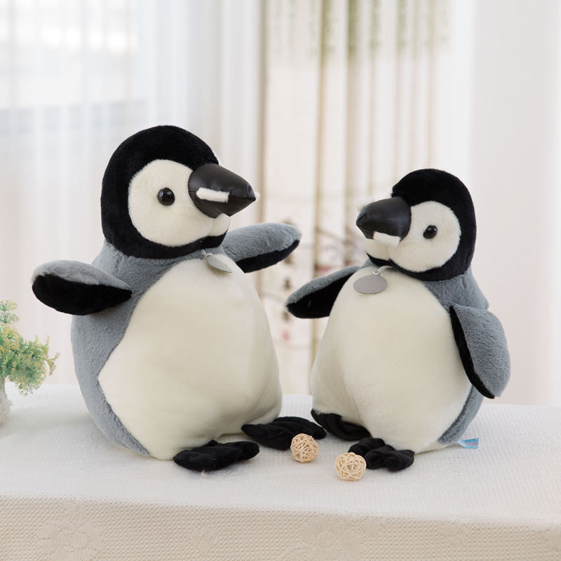 Side view of the Penguin Plush Toy