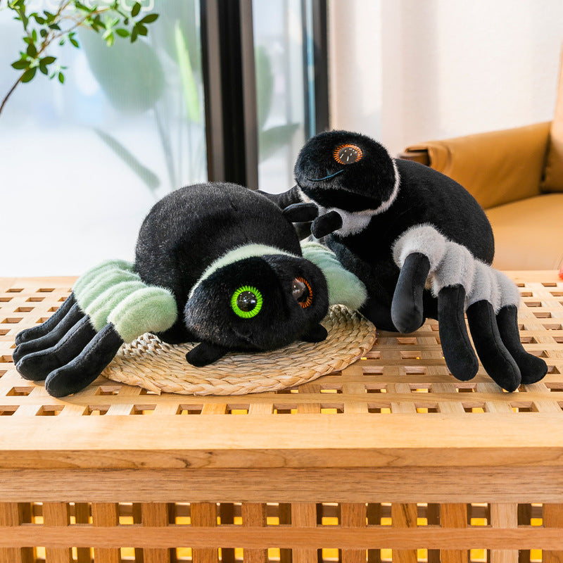 Creepy-Crawly plush toy in a natural setting