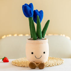 Charming Plush Toy Flower Pot Series Image 10