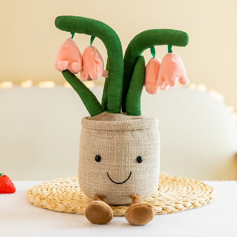Charming Plush Toy Flower Pot Series Image 6