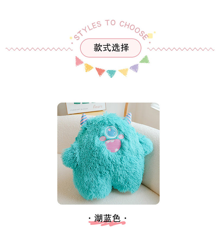 Variety of monster pillow designs available