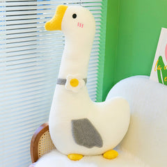 White plush pillow for maternity use
