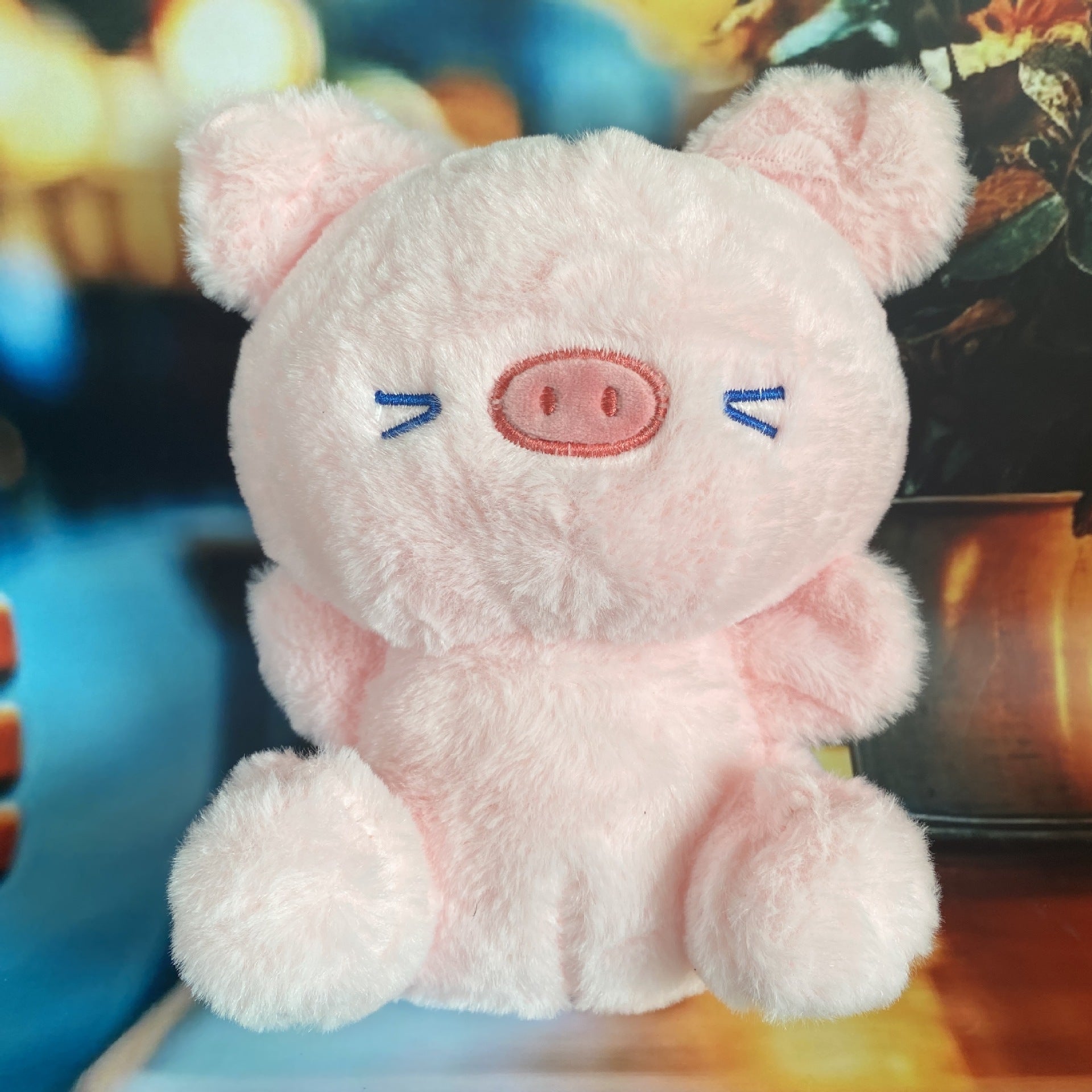 Different designs of fruit plush toys