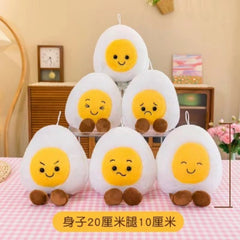 Different designs of fruit plush toys