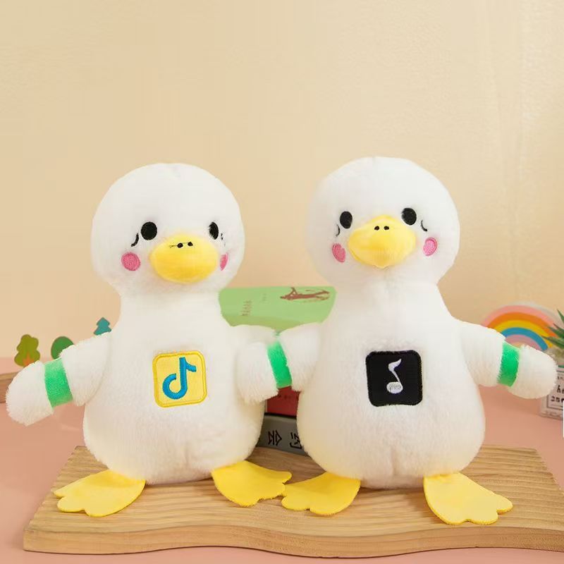 Close-up of soft plush toy details