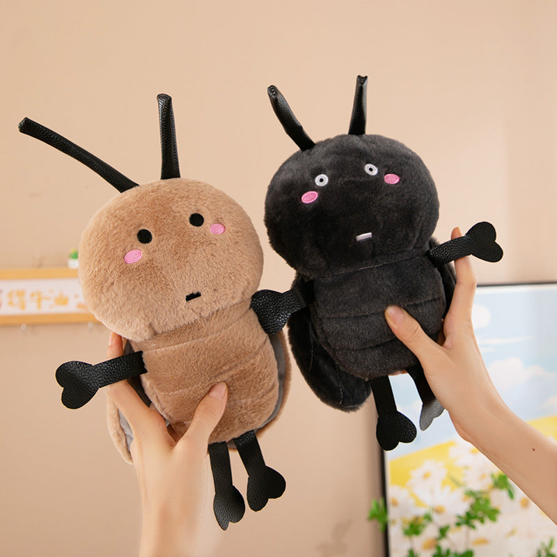 Cartoon fruit plush toy front view