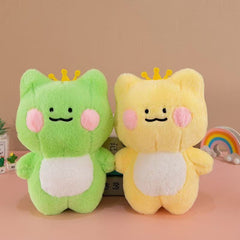 Close-up of soft plush toy details