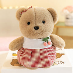 Close up of fluffy bunny plush