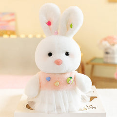 Plush bunny toy with lovely detailing